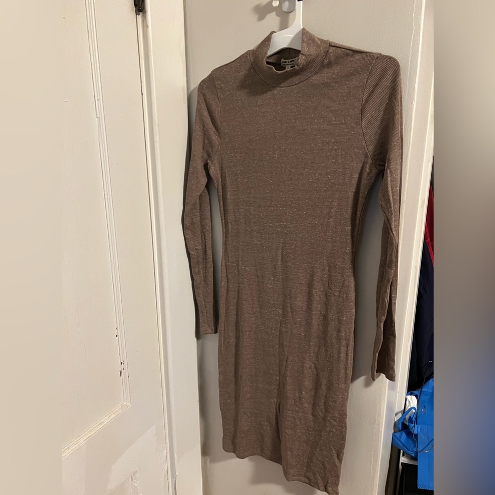 Mocha sweater dress